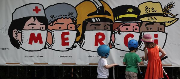 Ситуация с коронавирусом в Париже - Sputnik Беларусь