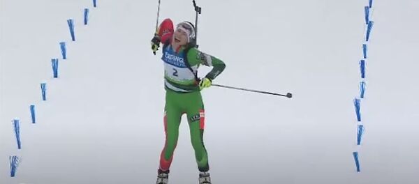 Дарья Домрачева выбрала самую яркую победу в карьере, видео - Sputnik Беларусь