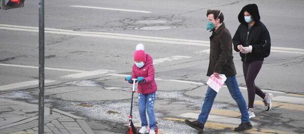 Москва во время режима самоизоляции жителей Москва во время режима самоизоляции жителей - Sputnik Беларусь