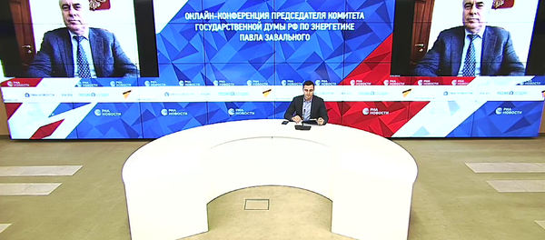 Онлайн-конференция председателя Комитета Государственной Думы РФ по энергетике Павла Завального - Sputnik Беларусь