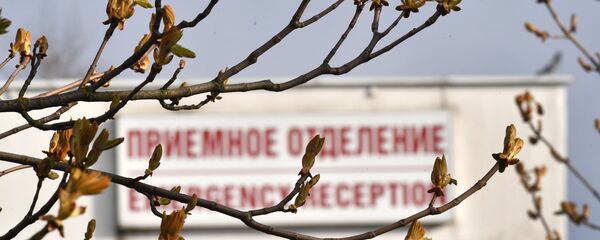 Приемное отделение 6-й городской больницы Минска - Sputnik Беларусь