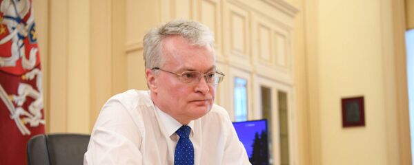 Президент Литвы Гитанас Науседа Президент Литвы Гитанас Науседа - Sputnik Беларусь