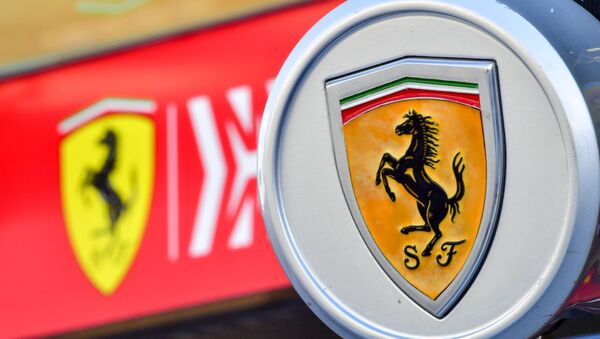 Логотип команды Scuderia Ferrari - Sputnik Беларусь