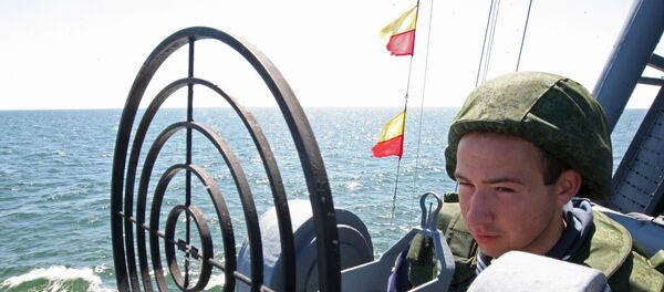 Тактические учения кораблей Балтийского флота Тактические учения кораблей Балтийского флота - Sputnik Беларусь