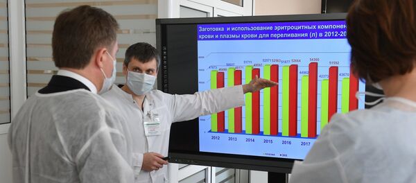 Применение плазмы крови переболевших коронавирусом рассматривается как один из вариантов лечения больных - Sputnik Беларусь