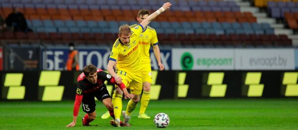 Матч Кубка Беларуси по футболу БАТЭ - Славия - Sputnik Беларусь