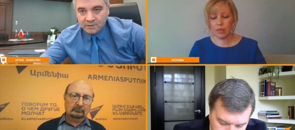 LIVE_СПУТНИК: Видеомост Москва-Ереван-Кишинев - Sputnik Беларусь