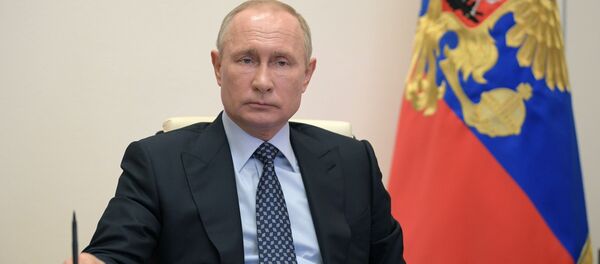 Прэзідэнт Расіі Уладзімір Пуцін, архіўнае фота Прэзідэнт Расіі Уладзімір Пуцін, архіўнае фота - Sputnik Беларусь