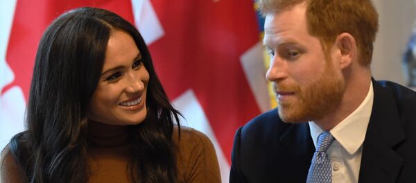 Меган Маркл и принц Гарри - Sputnik Беларусь