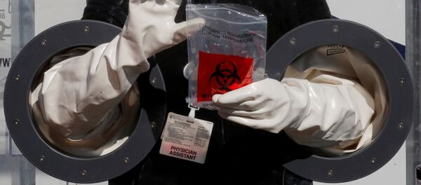 Кабина для проведения тестов на коронавирус - Sputnik Беларусь