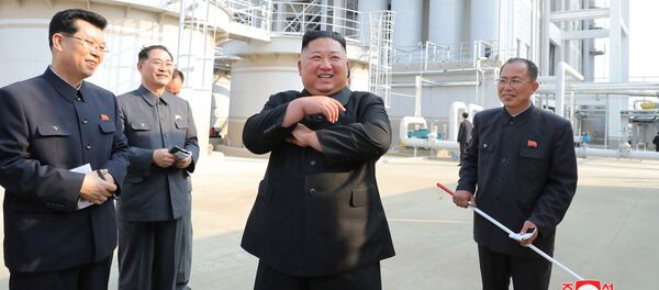 Северокорейский лидер Ким Чен Ын - Sputnik Беларусь