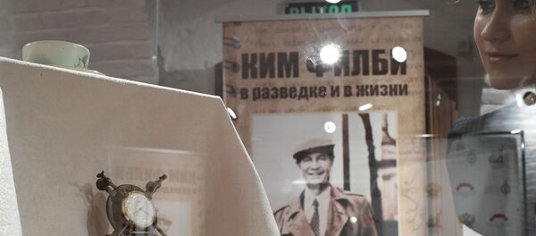 Личные вещи Кима Филби на выставке Ким Филби в разведке и в жизни в Москве - Sputnik Беларусь