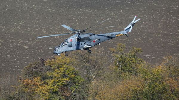 Многоцелевой ударный вертолет Ми-35М - Sputnik Беларусь