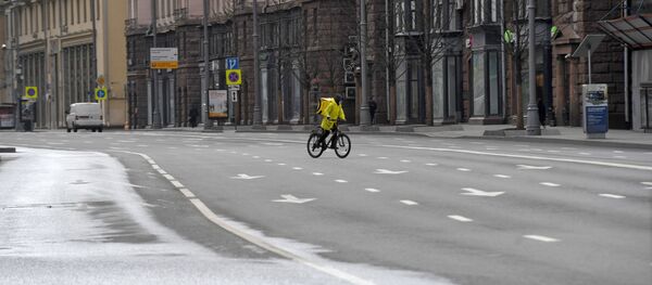 Москва во время режима самоизоляции жителей - Sputnik Беларусь