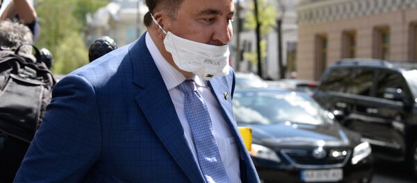 Бывший президент Грузии и экс-губернатор Одесской области Михаил Саакашвили - Sputnik Беларусь