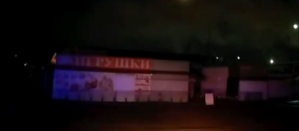 Ликвидация пожара на территории выставочного центра Аквабел - Sputnik Беларусь