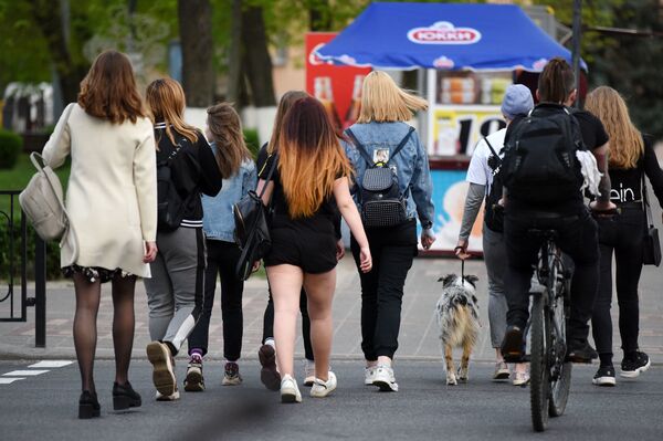 Настроение – май: репортаж из праздничного Гомеля - Sputnik Беларусь