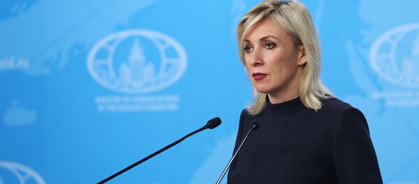 Афіцыйны прадстаўнік Міністэрства замежных спраў Расіі Марыя Захарава Афіцыйны прадстаўнік Міністэрства замежных спраў Расіі Марыя Захарава - Sputnik Беларусь
