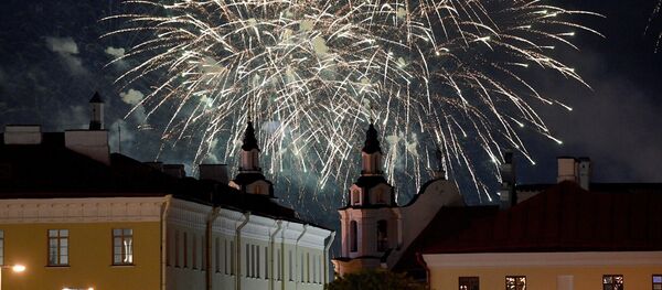 Салют в Минске - Sputnik Беларусь