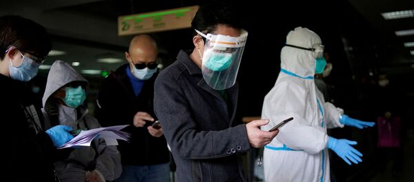 В одной из больниц Уханя - Sputnik Беларусь