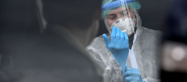 Сдача анализов на коронавирус Сдача анализов на коронавирус - Sputnik Беларусь