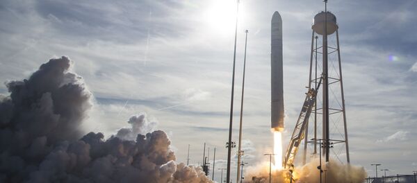 Американский грузовой космический корабль Cygnus Американский грузовой космический корабль Cygnus - Sputnik Беларусь