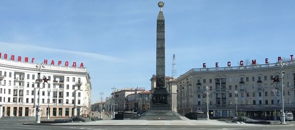 Площадь Победы после реконструкции - Sputnik Беларусь