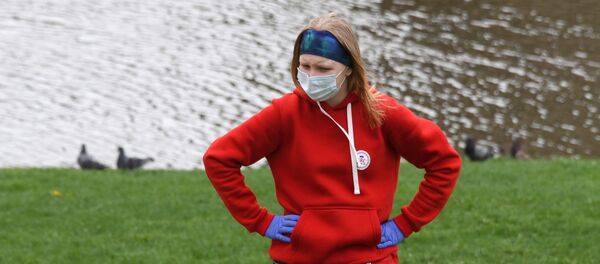 Девушка в маске Девушка в маске - Sputnik Беларусь