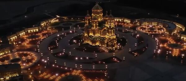 Завершилось строительство Главного храма Вооруженных Сил России - Sputnik Беларусь