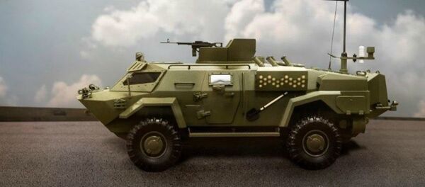 Радыяцыйная і хімразведка: у беларускай арміі з'явіцца Хімера Радыяцыйная і хімразведка: у беларускай арміі з'явіцца Хімера - Sputnik Беларусь