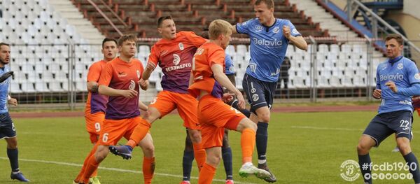 Игровой момент матча Энергетик-БГУ - Динамо-Брест - Sputnik Беларусь