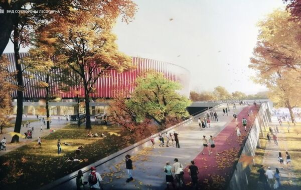 Фотофакт: каким будет Национальный футбольный стадион - Sputnik Беларусь