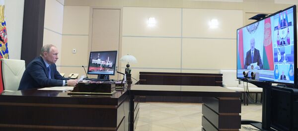 Встреча глав ЕАЭС прошла в формате видеоконференции - Sputnik Беларусь