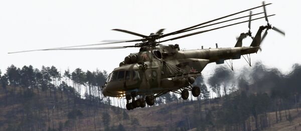 Многоцелевые вертолеты Ми-8 Многоцелевые вертолеты Ми-8 - Sputnik Беларусь