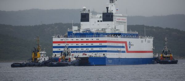 Плавучая атомная теплоэлектростанция Академик Ломоносов Плавучая атомная теплоэлектростанция Академик Ломоносов - Sputnik Беларусь