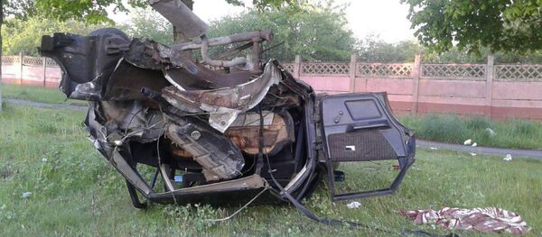 ДТП в Лиде: женщину-водителя выбросило из машины - Sputnik Беларусь