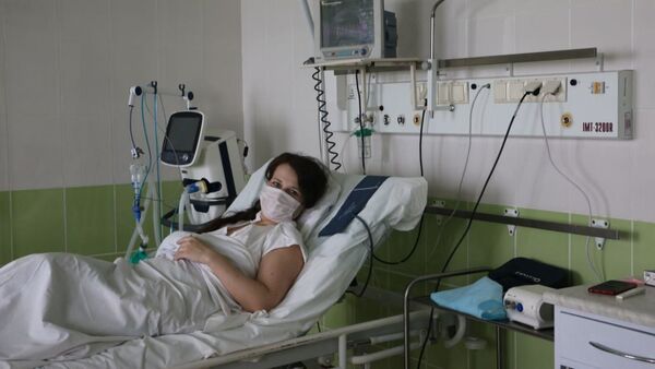  Многодетная мама Анастасия Ломпик провела в реанимации 6-й клинической больницы Минска 24 дня - Sputnik Беларусь