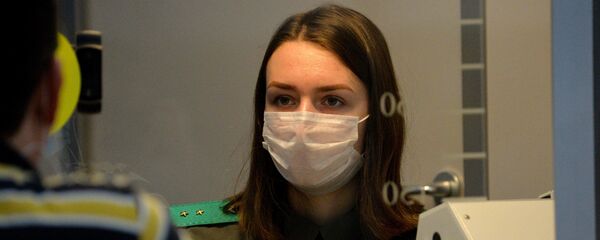 Контролер отряда пограничного контроля  Минск-2 - Sputnik Беларусь