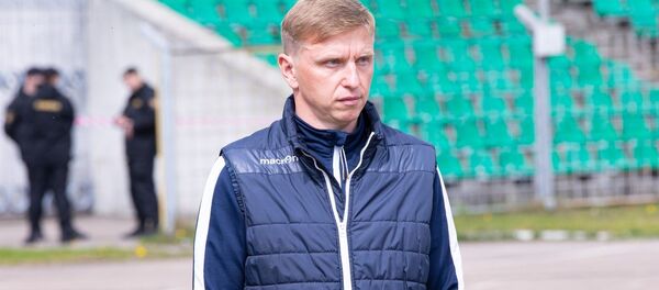 Главный тренер ФК Минск Андрей Разин - Sputnik Беларусь