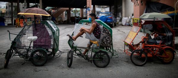 Работа извозчиков на Филиппинах  - Sputnik Беларусь