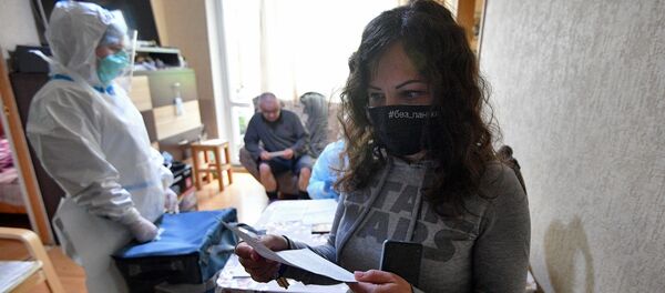 Забор тестов на COVID - Sputnik Беларусь