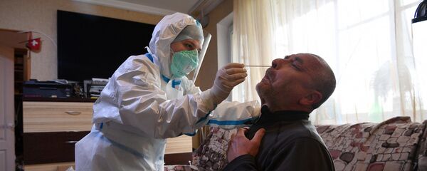 Забор тестов на COVID - Sputnik Беларусь