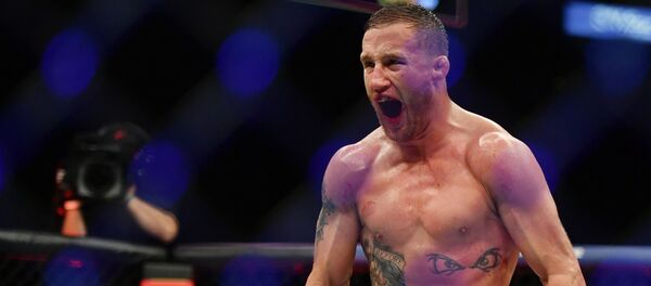 Американский боец Джастин Гэтжи - Sputnik Беларусь