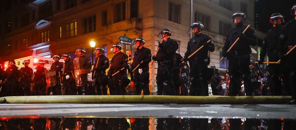 Полицейские в Филадельфии - Sputnik Беларусь