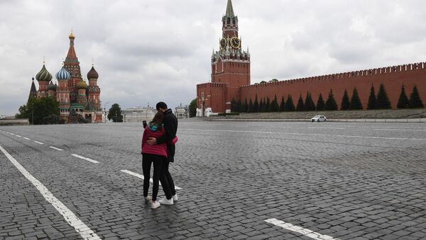 Москва во время режима самоизоляции жителей - Sputnik Беларусь