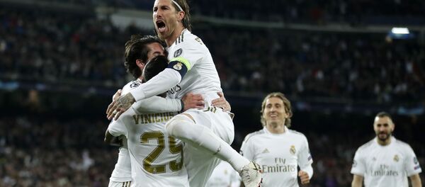 Футболисты мадридского Реала - Sputnik Беларусь