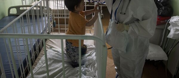 Лечение детей с COVID-19  - Sputnik Беларусь