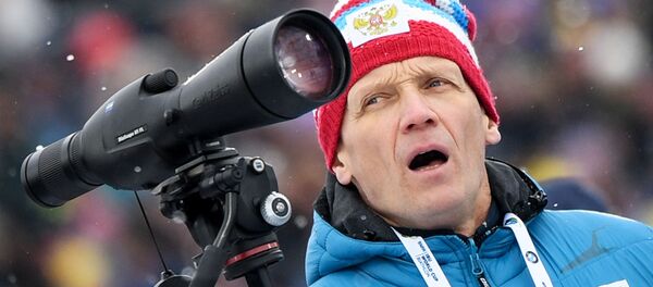 Президент Союза биатлонистов России Владимир Драчев Президент Союза биатлонистов России Владимир Драчев - Sputnik Беларусь