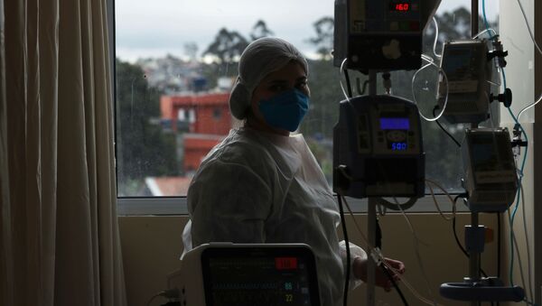 Отделение интенсивной терапии для больных коронавирусом в Сан-Пауло - Sputnik Беларусь