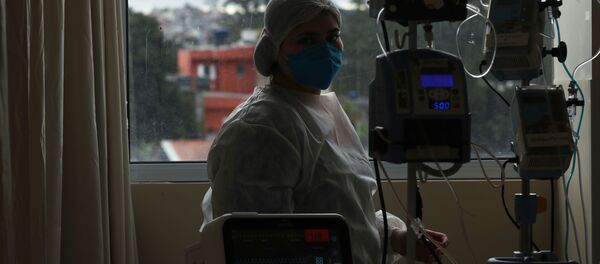 Отделение интенсивной терапии для больных коронавирусом в Сан-Пауло - Sputnik Беларусь